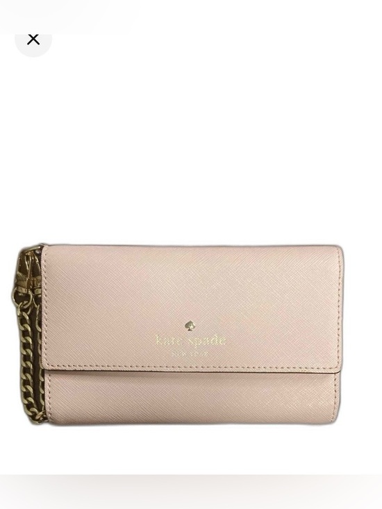 kate spade Handbags - Kate Spade New York Cedar Street Tri-Fold Saffiano Leather Wallet On Chain NWOT
